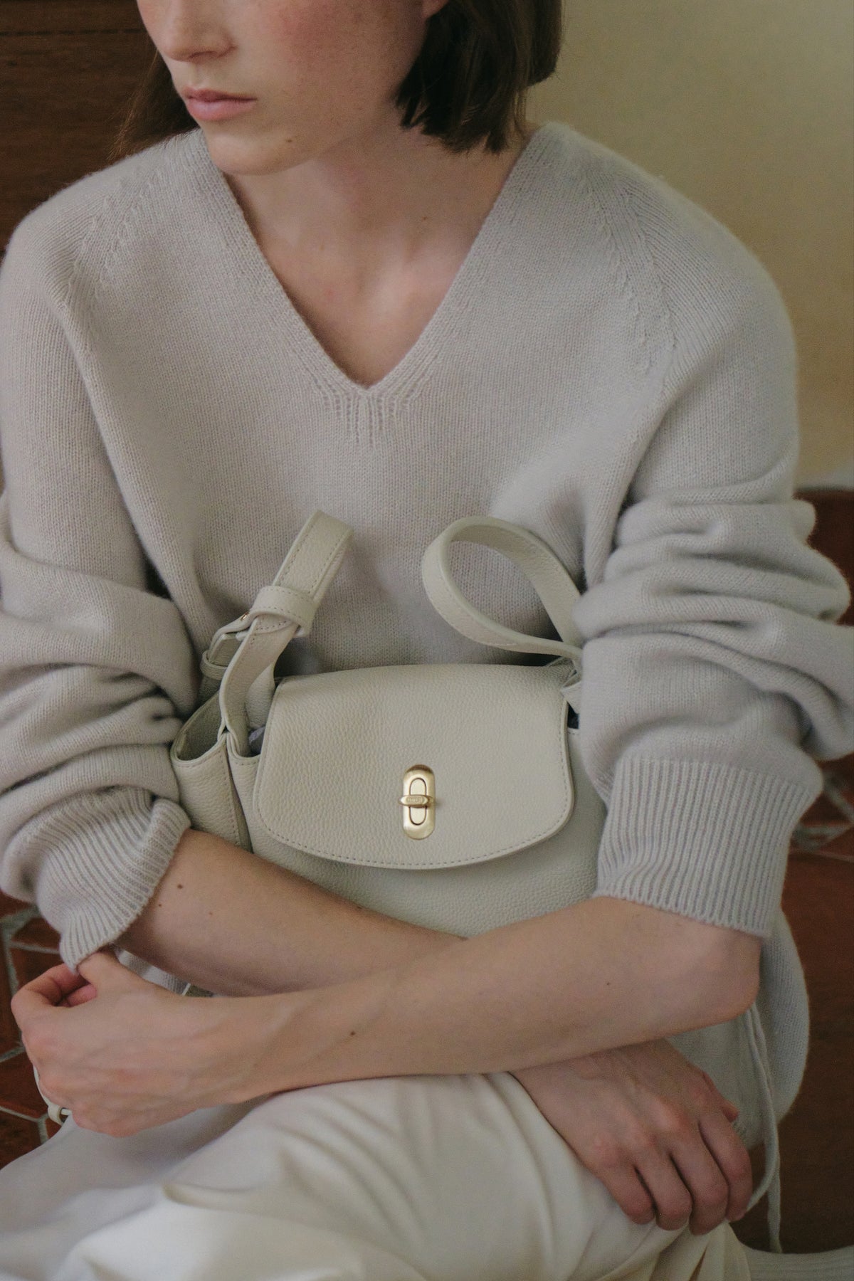 UMER_MRRV) TR Lune Bag Petit Beton Beige