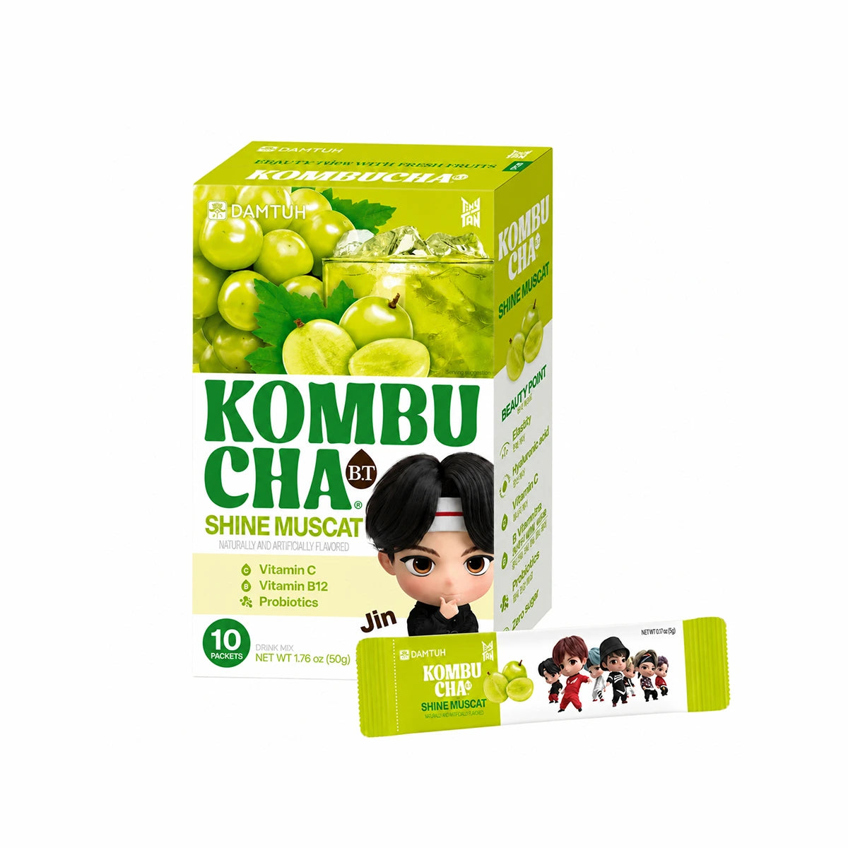 Damtuh BT Kombucha Shine Muscat (10 Sticks)