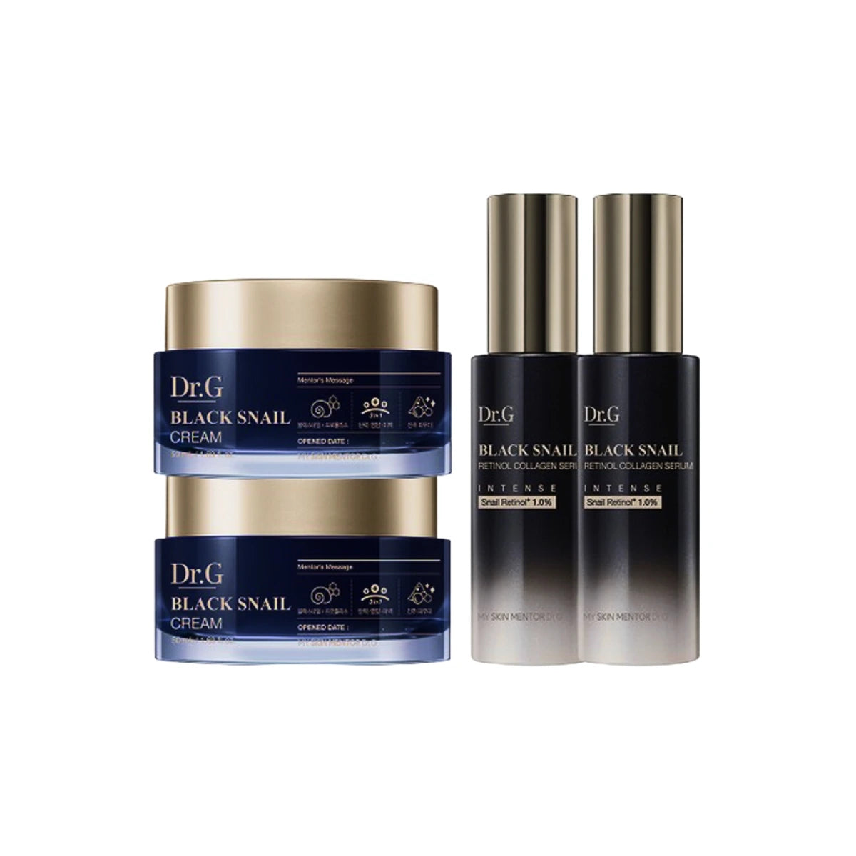 Dr.G Black Snail Serum & Cream Duo Set