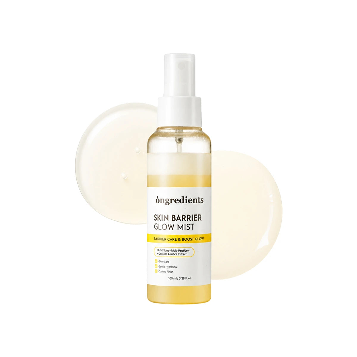 ongredients Skin Barrier Glow Mist 100ml