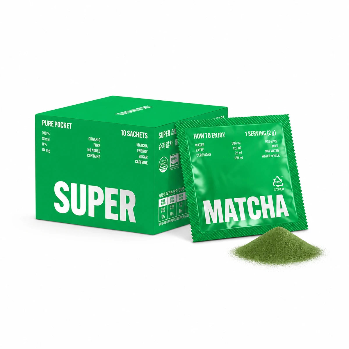 Super Matcha Pure Pocket (2g x 10ea)