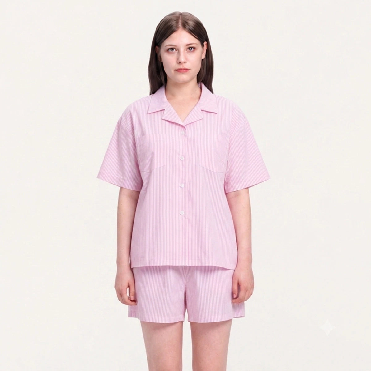 nareun Brezm Cotton Short Pajama Set