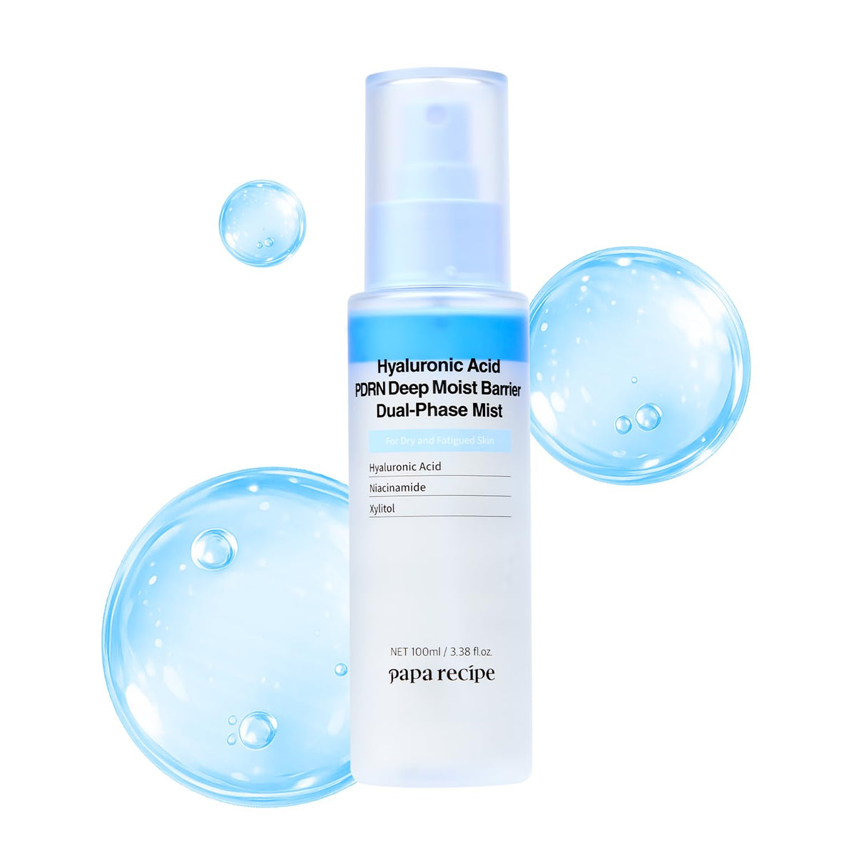 Papa Recipe Hyaluronic Acid PDRN Deep Moist Barrier Dual Phase Mist 100 ml