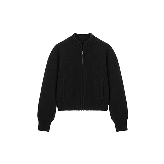 Celebshop Edition Alpaca Zip up Cardigan