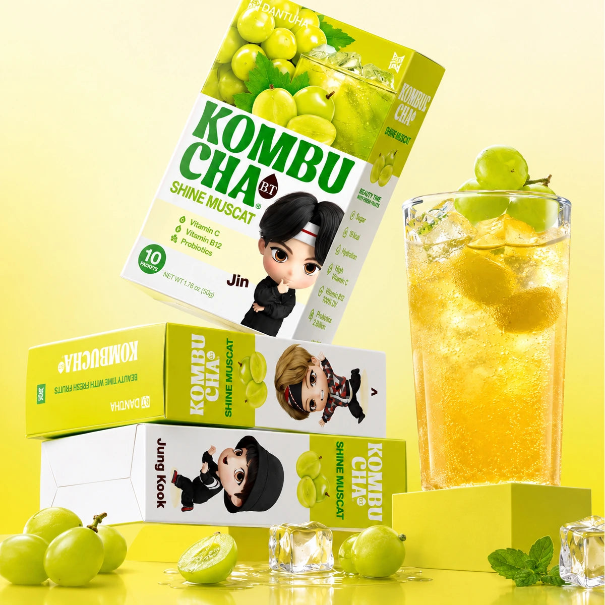 Damtuh BT Kombucha Shine Muscat (10 Sticks)