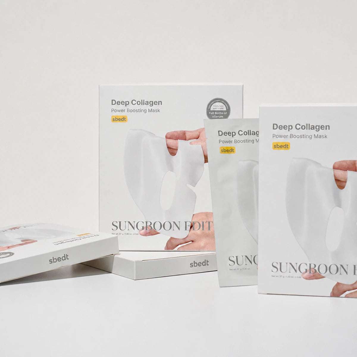 SUNGBOON Deep Collagen Power Boosting Mask (4ea)