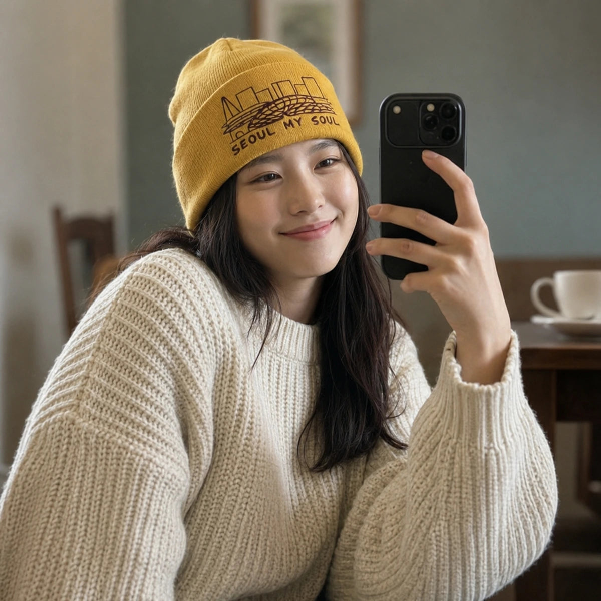 ENM X Seoul Global Beanie (Blue)