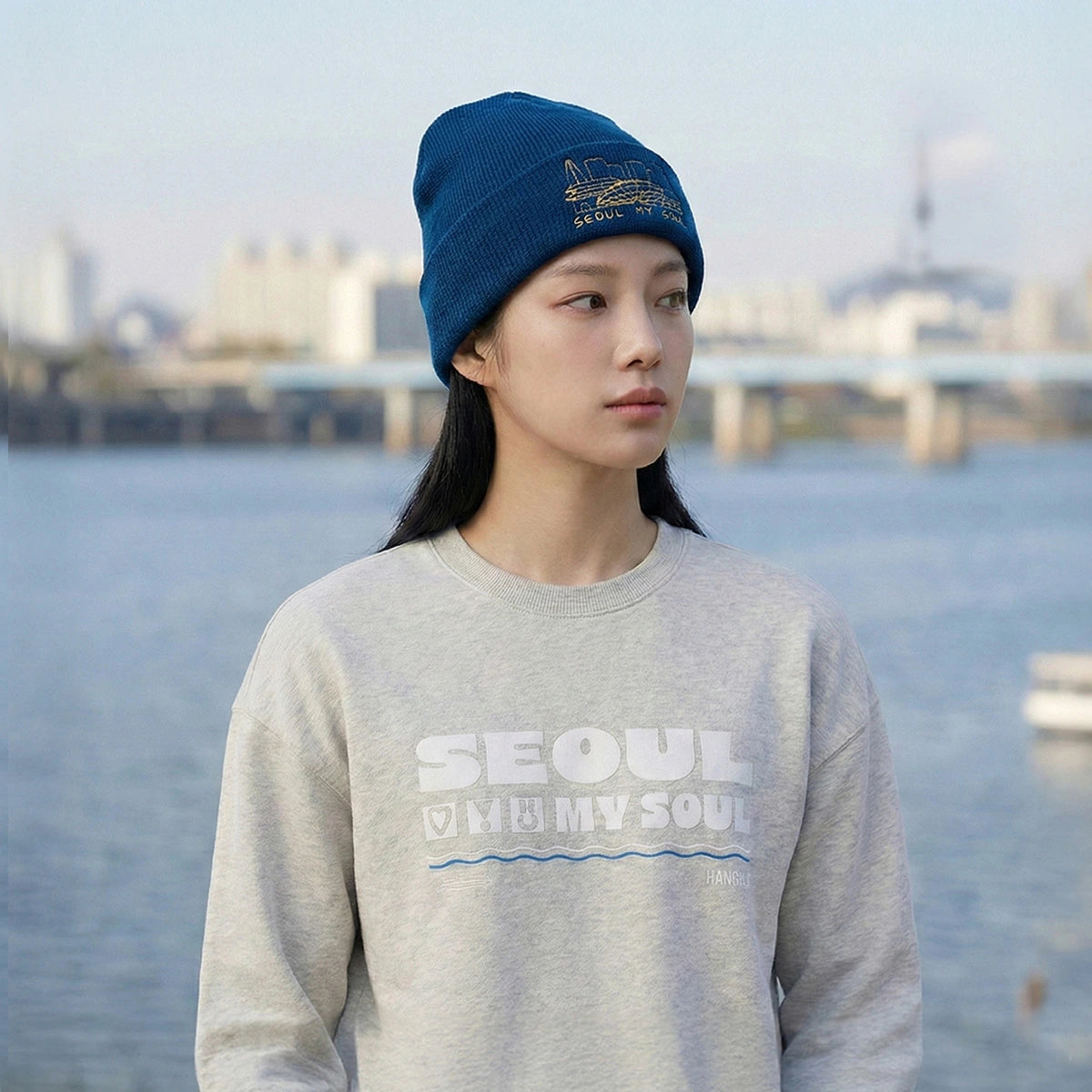 ENM X Seoul Han River Bus Sweatshirt