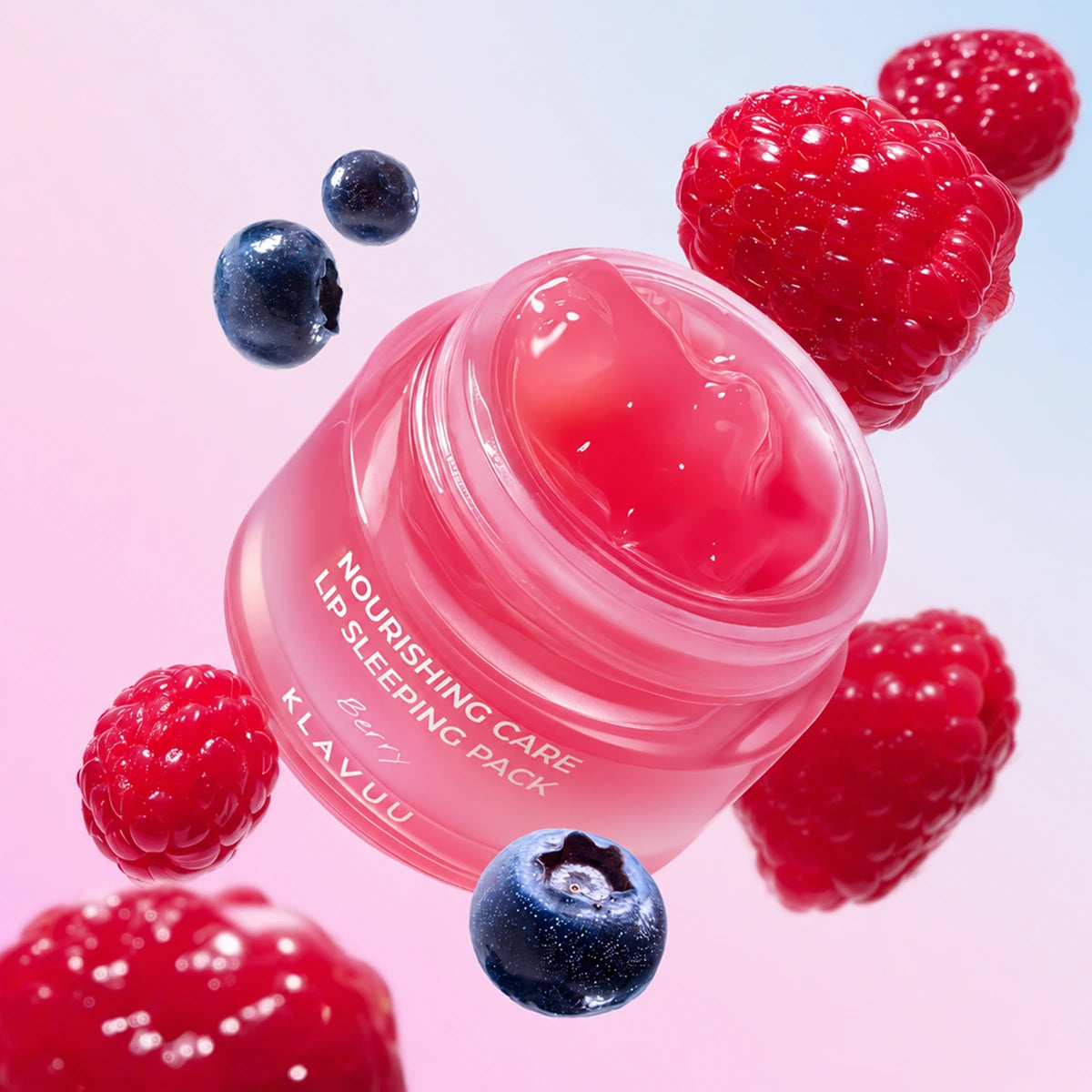 KLAVUU Nourishing Care Lip Sleeping Pack Berry 20g