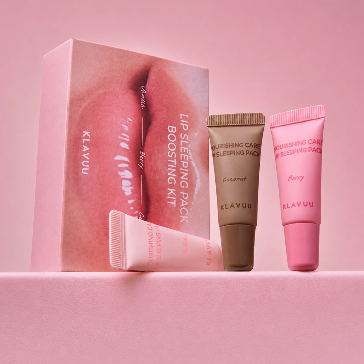 KLAVUU Lip Sleeping Pack Boosting Kit (3g × 3pcs)