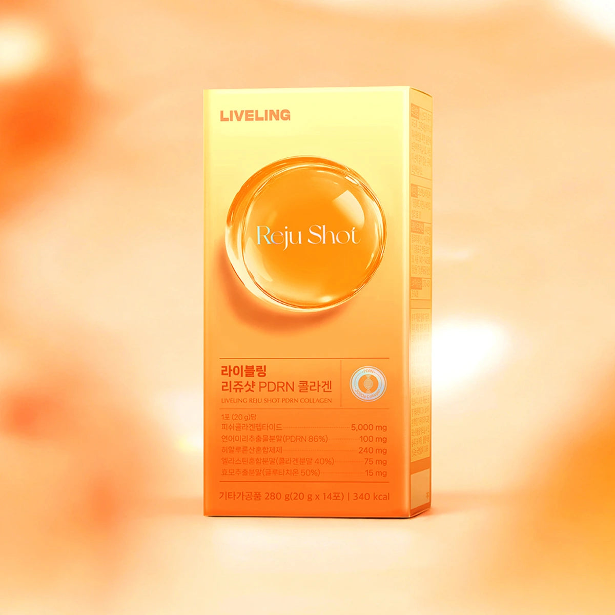 Liveling Reju Shot PDRN Collagen (20 g × 14 pcs)