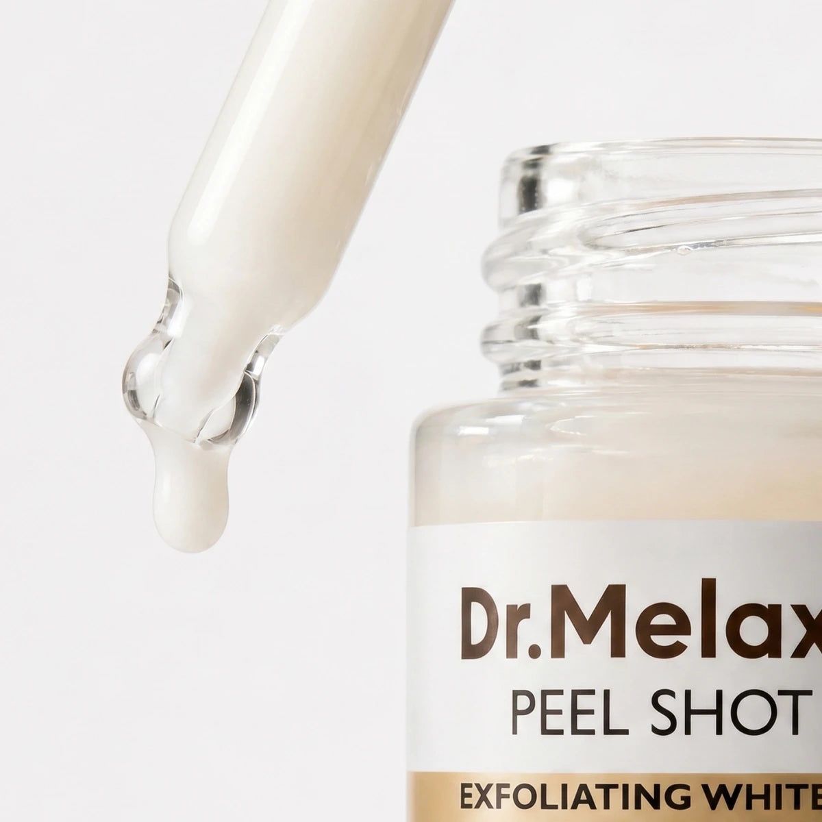 Dr. melaxin Peel Shot Exfoliating White Rice Ampoule