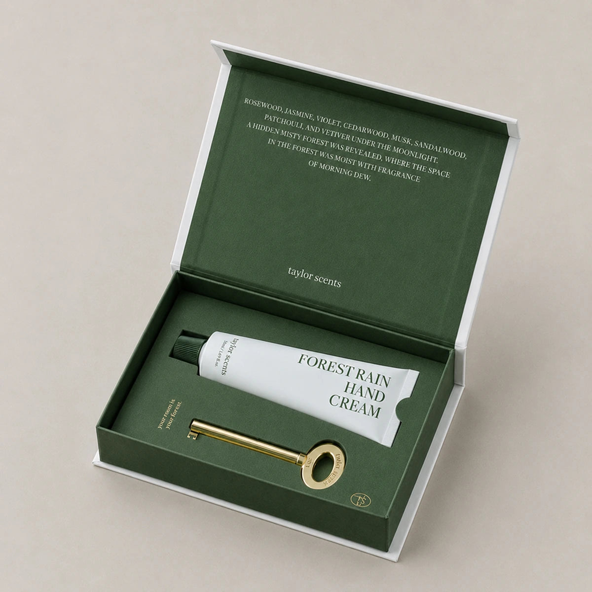 taylor scents Hand Cream Set 50ml (Forest Rain)