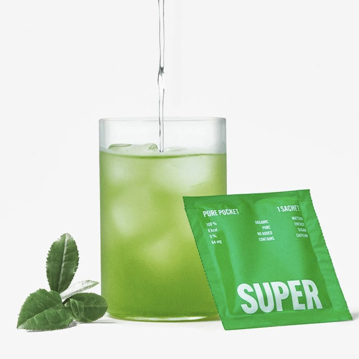 Super Matcha Pocket Trial Set (Pure Pocket x2, Sweet Pocket x2)