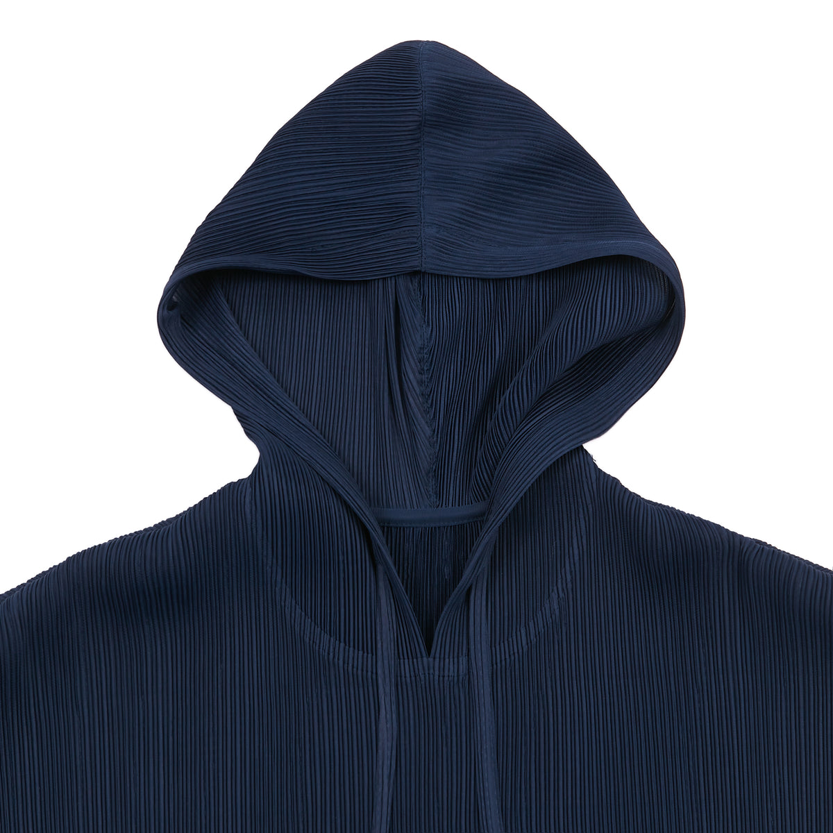 Celebshop Edition Pleats Hood String Blouse