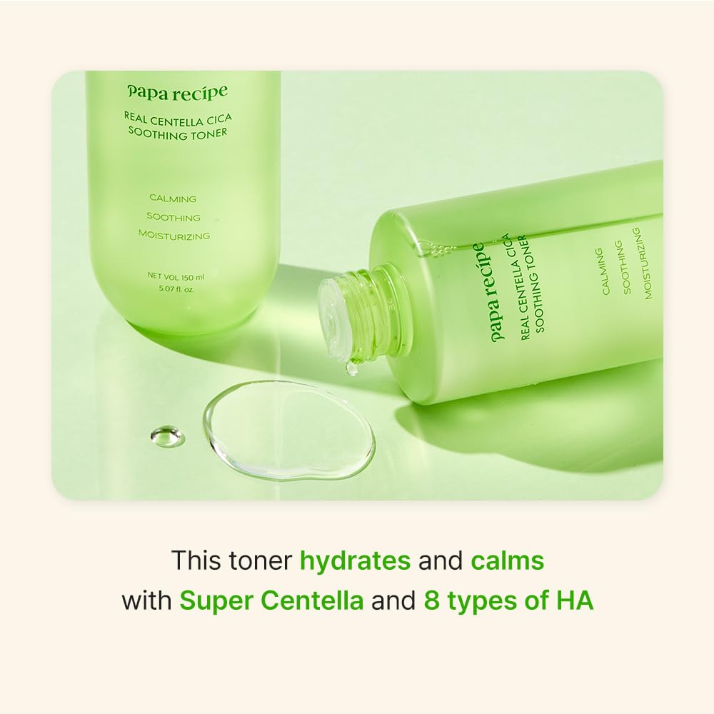 Papa Recipe Real Centella Cica Soothing Toner 150 ml