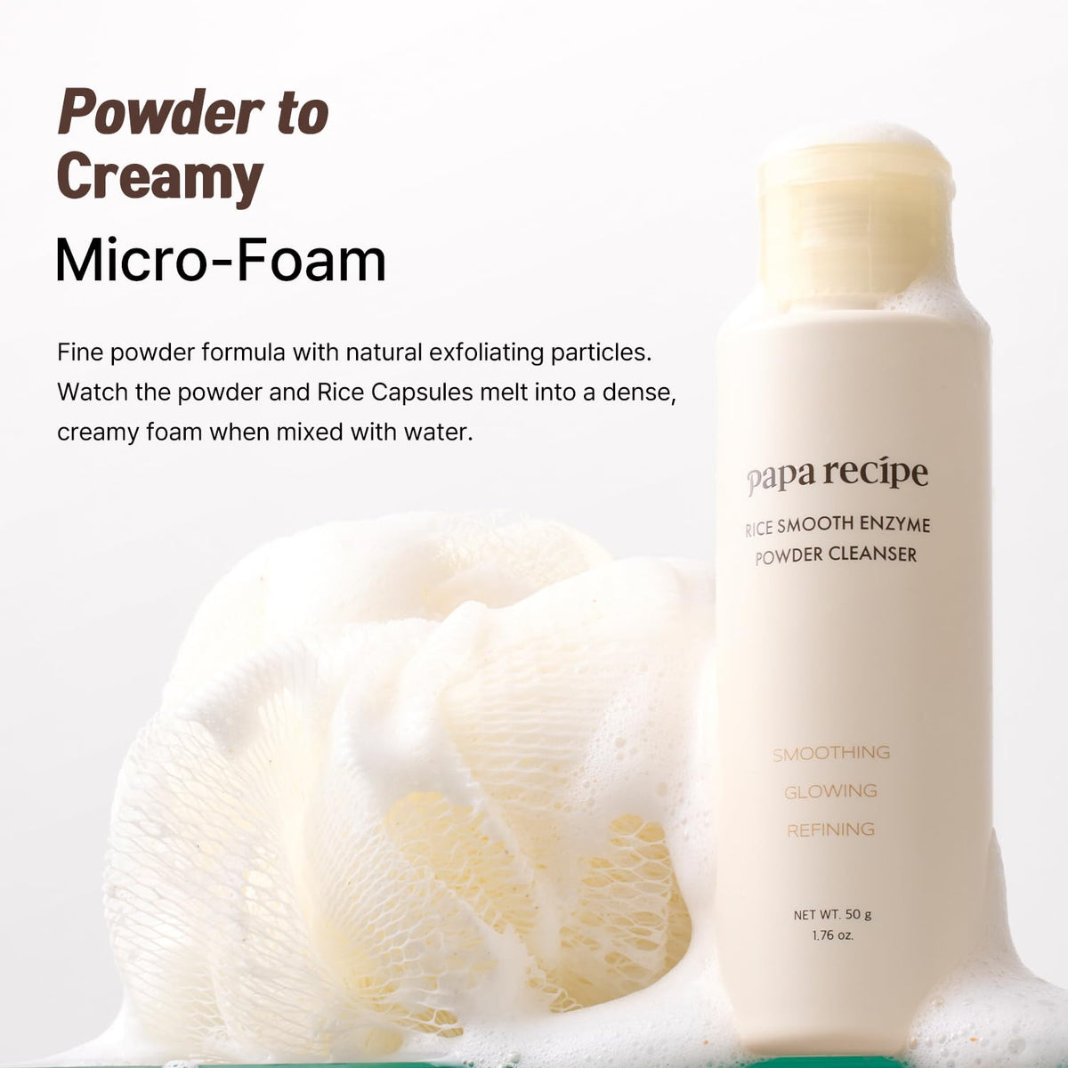 Papa Recipe Rice Smooth Enzyme Powder Cleanser 50 g