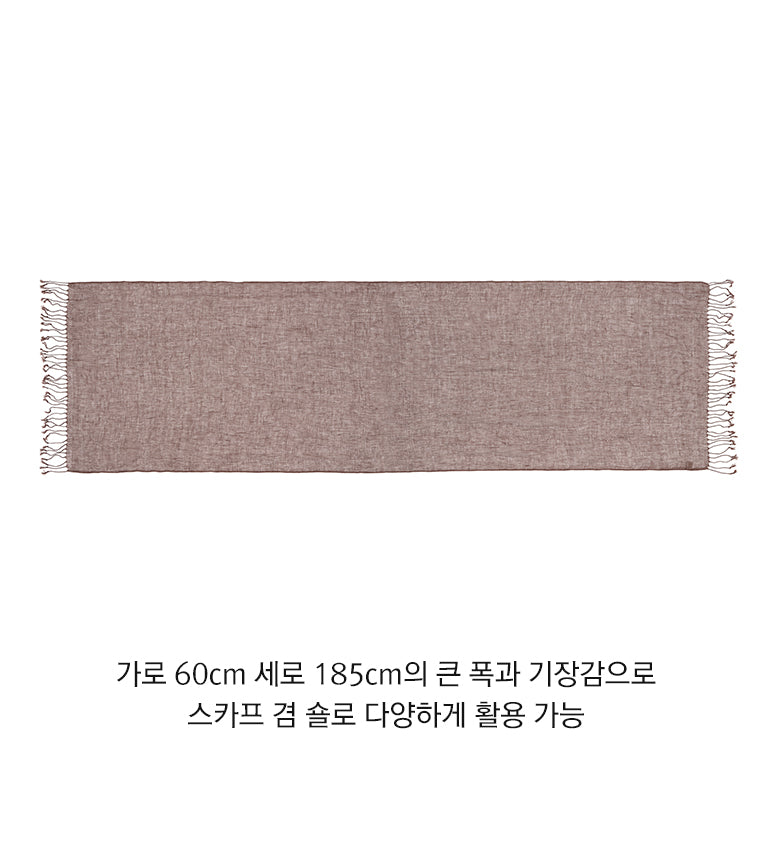 Celebshop Edition French Linen Scarf