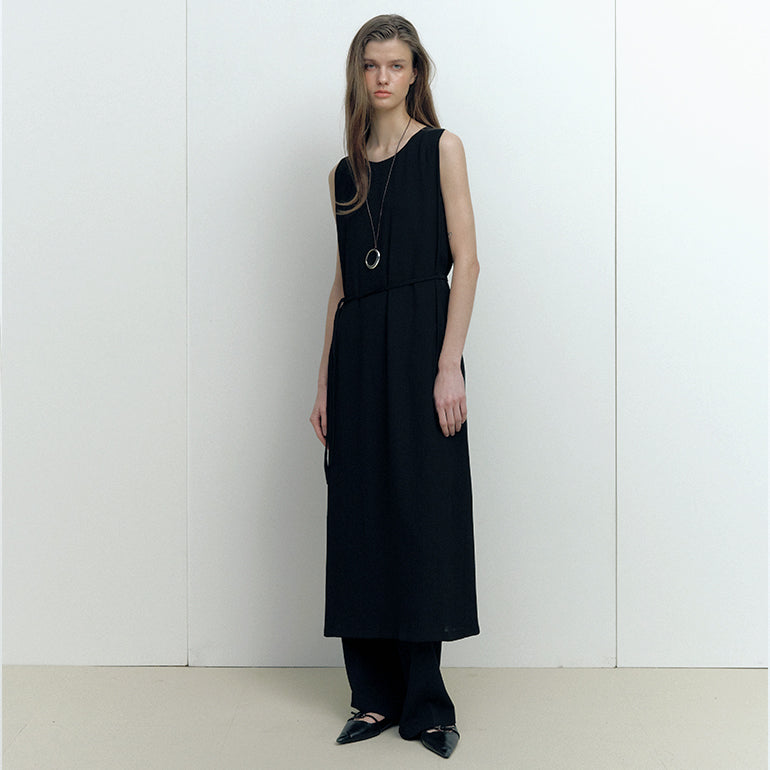 Celebshop Edition Sleeveless Pleats Dress