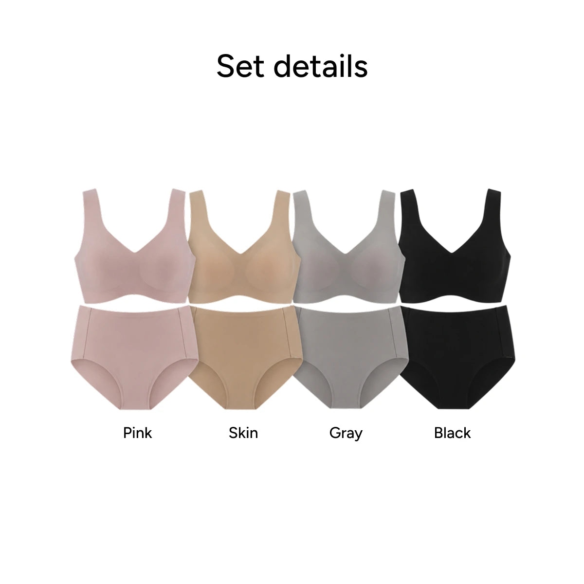 VIVIEN Cooling Bra Running Style Set (4 Sets)