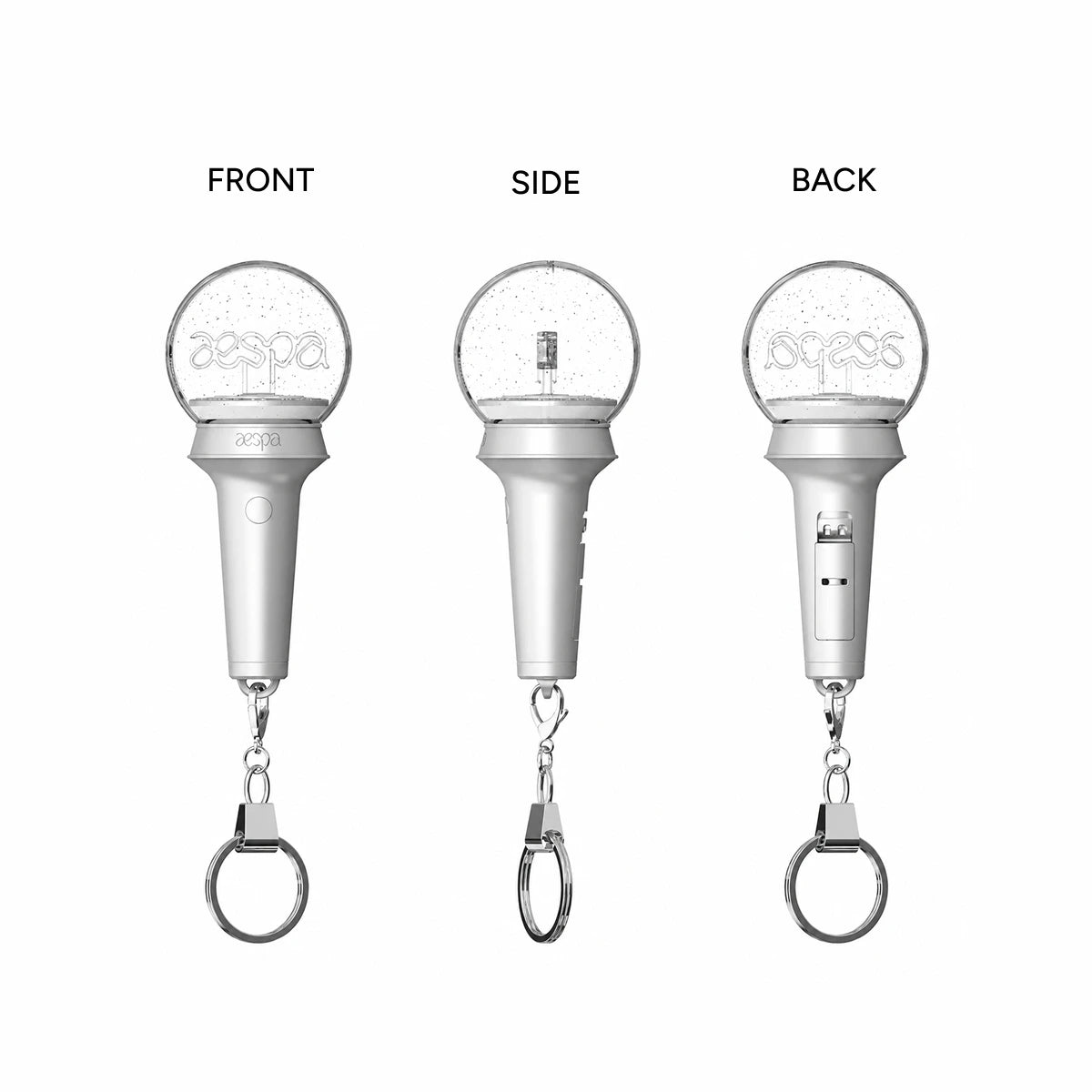 aespa - [SM ARTIST MINI FANLIGHT KEYRING] Mini Fanlight Keyring