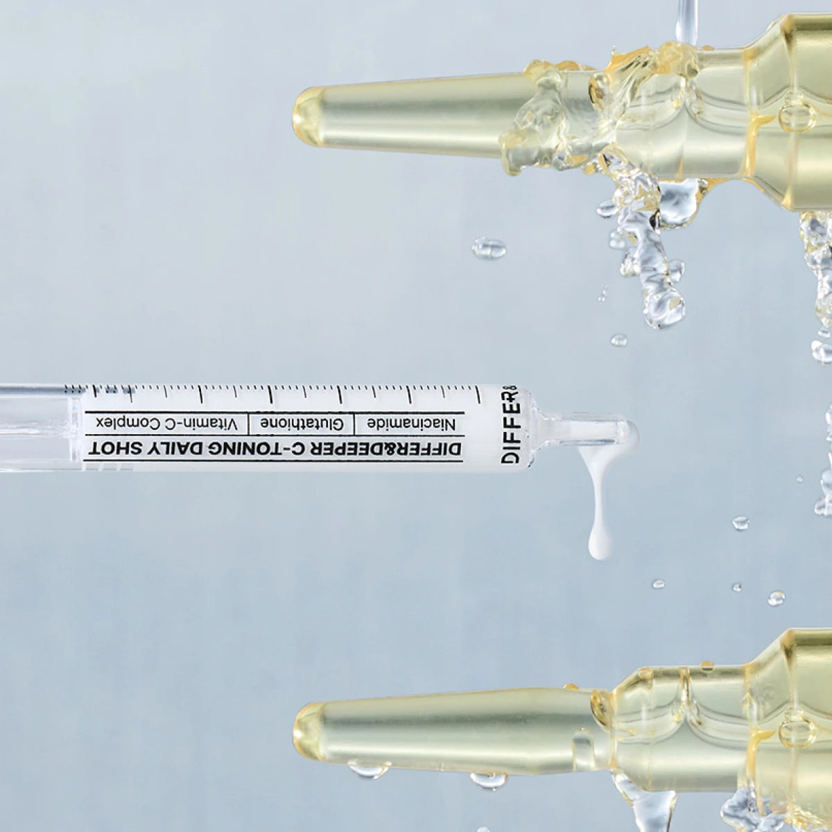 DIFFER&DEEPER S.O.S C Kit – C-Toning Daily Shot (2.5ml x 1ea) + Brightening & Toning Skin Booster (2ml x 2ea)