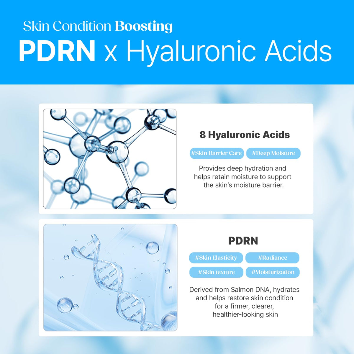Papa Recipe Hyaluronic Acid PDRN Deep Moist Barrier Daily Mask 30 Sheets