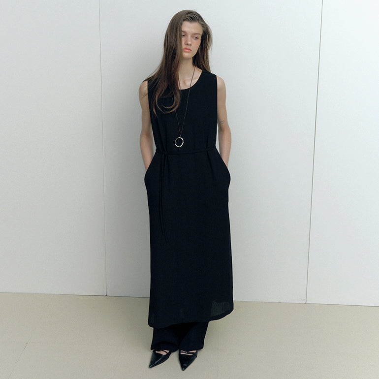 Celebshop Edition Sleeveless Pleats Dress