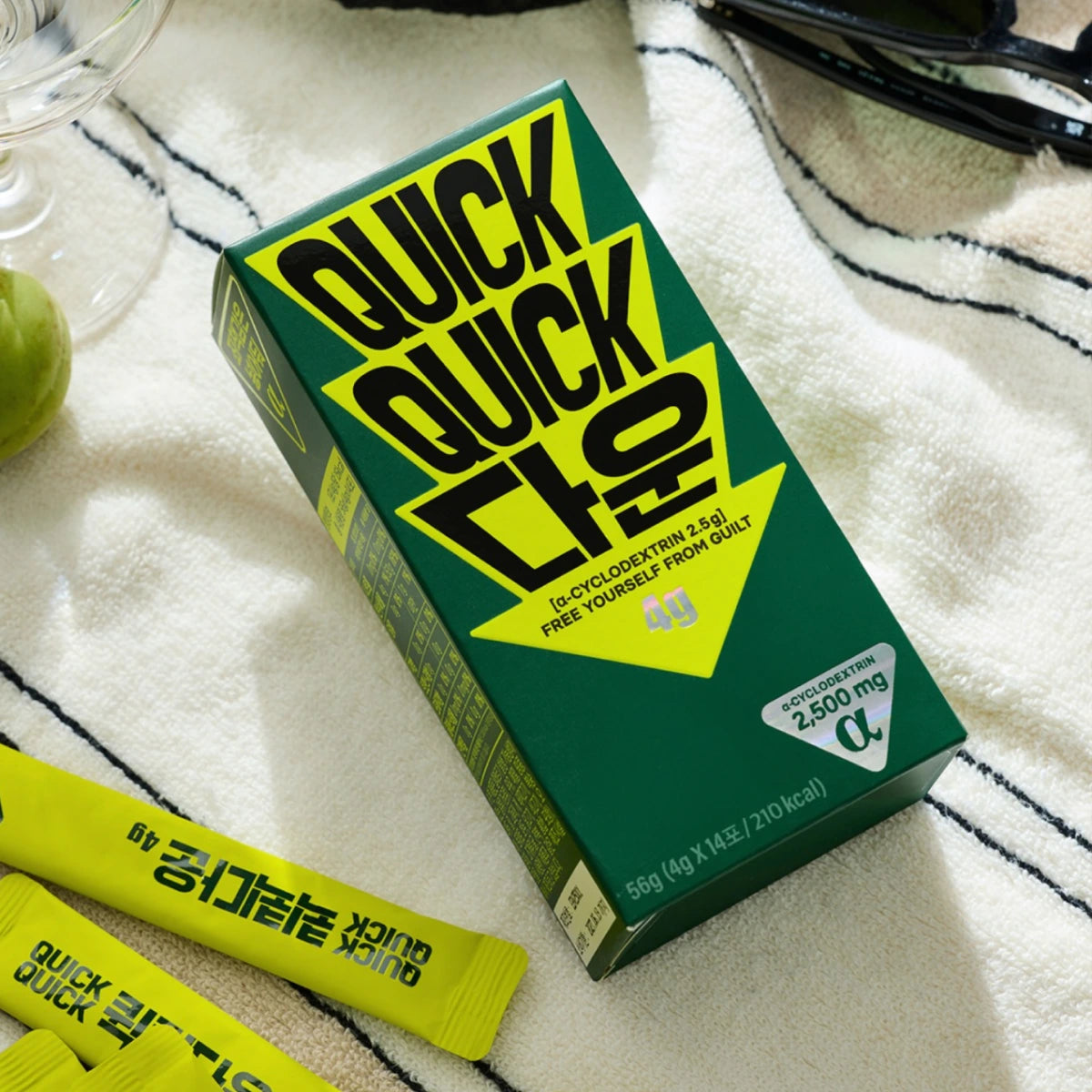 Inner Slim Quick Quick Down Alpha CD (4g x 14 Sticks)