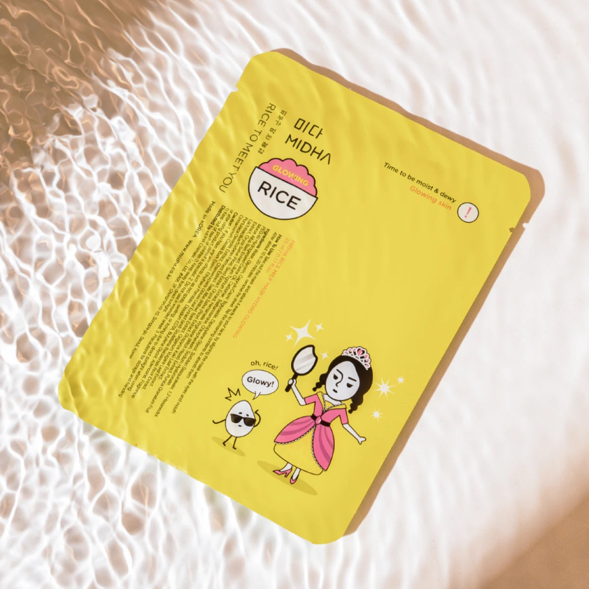 MIDHA Rice Milk Mask Hydro Glowing (23ml*5ea)