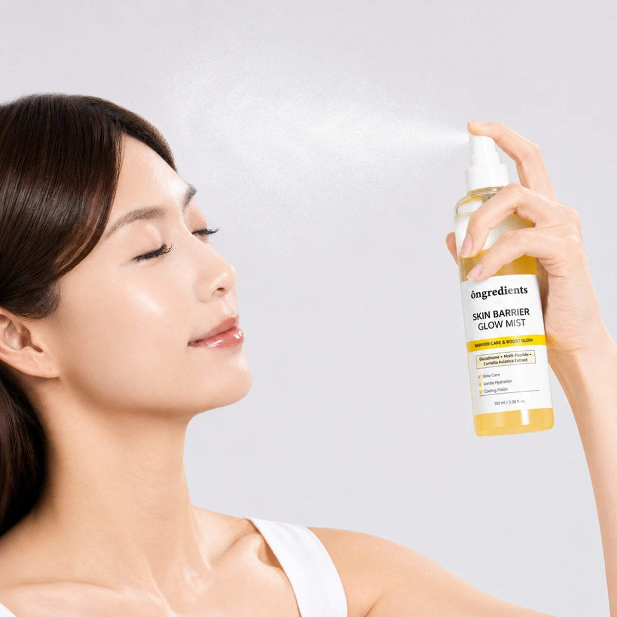 ongredients Skin Barrier Glow Mist 100ml