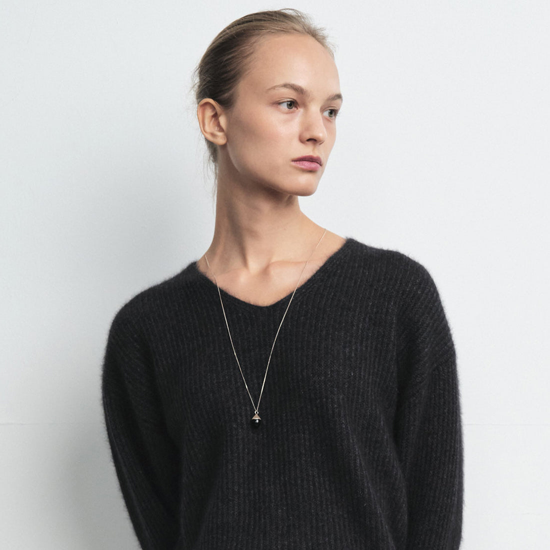 Celebshop Edition Fox Wool V neck Knit
