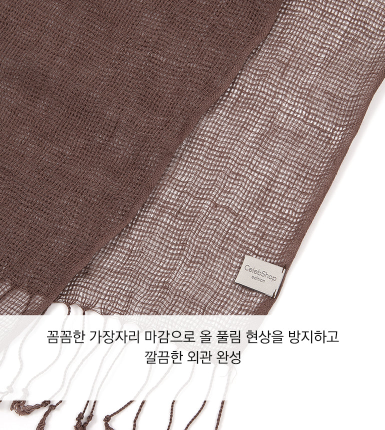 Celebshop Edition French Linen Scarf