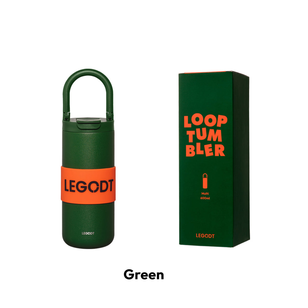 LEGODT Loop Tumbler Multi 600ml (Green)