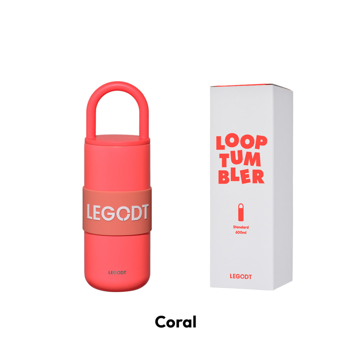 LEGODT Loop Tumbler Standard 600ml (Coral)