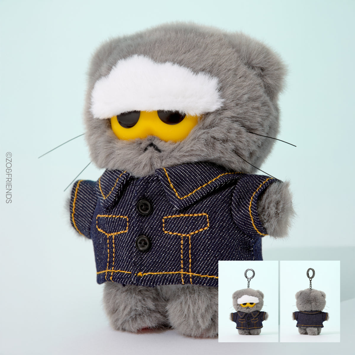 ZO&FRIENDS ZOA RANDOM PLUSH KEYRING CROWN EDITION