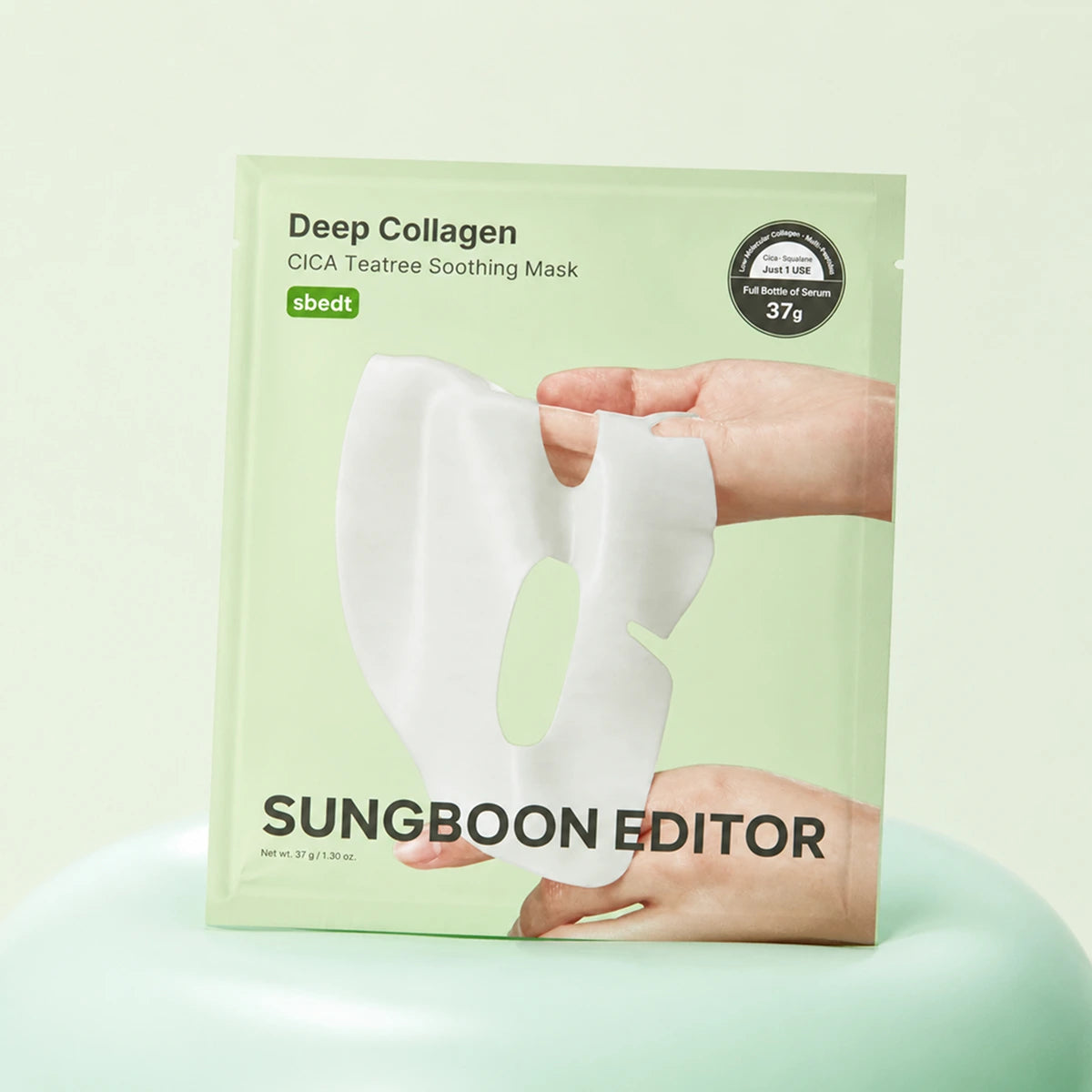 SUNGBOON Deep Collagen Cica Teatree Soothing Mask (4ea)