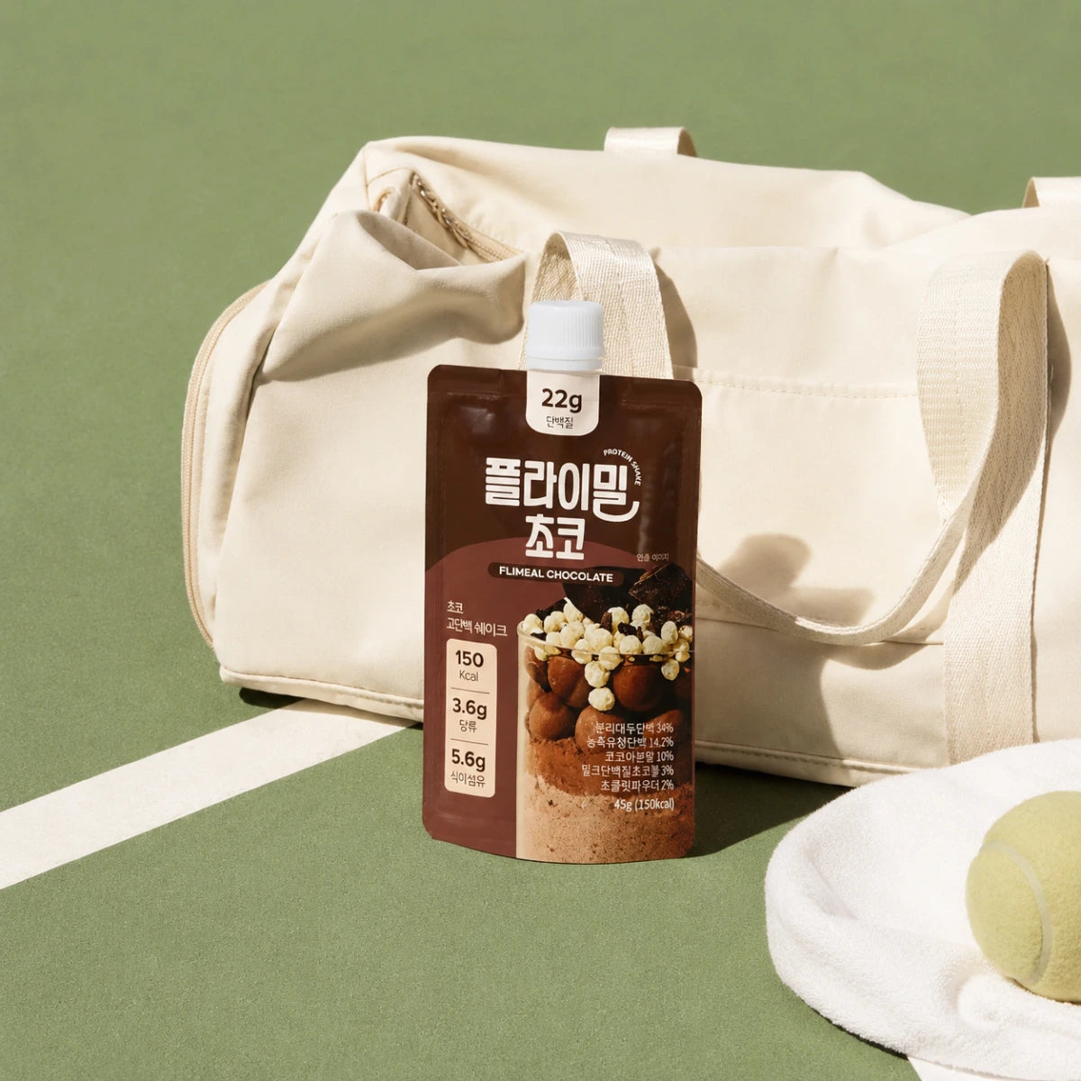 Flimeal Protein Shake Bluk Chocolate each 45g x 7ea