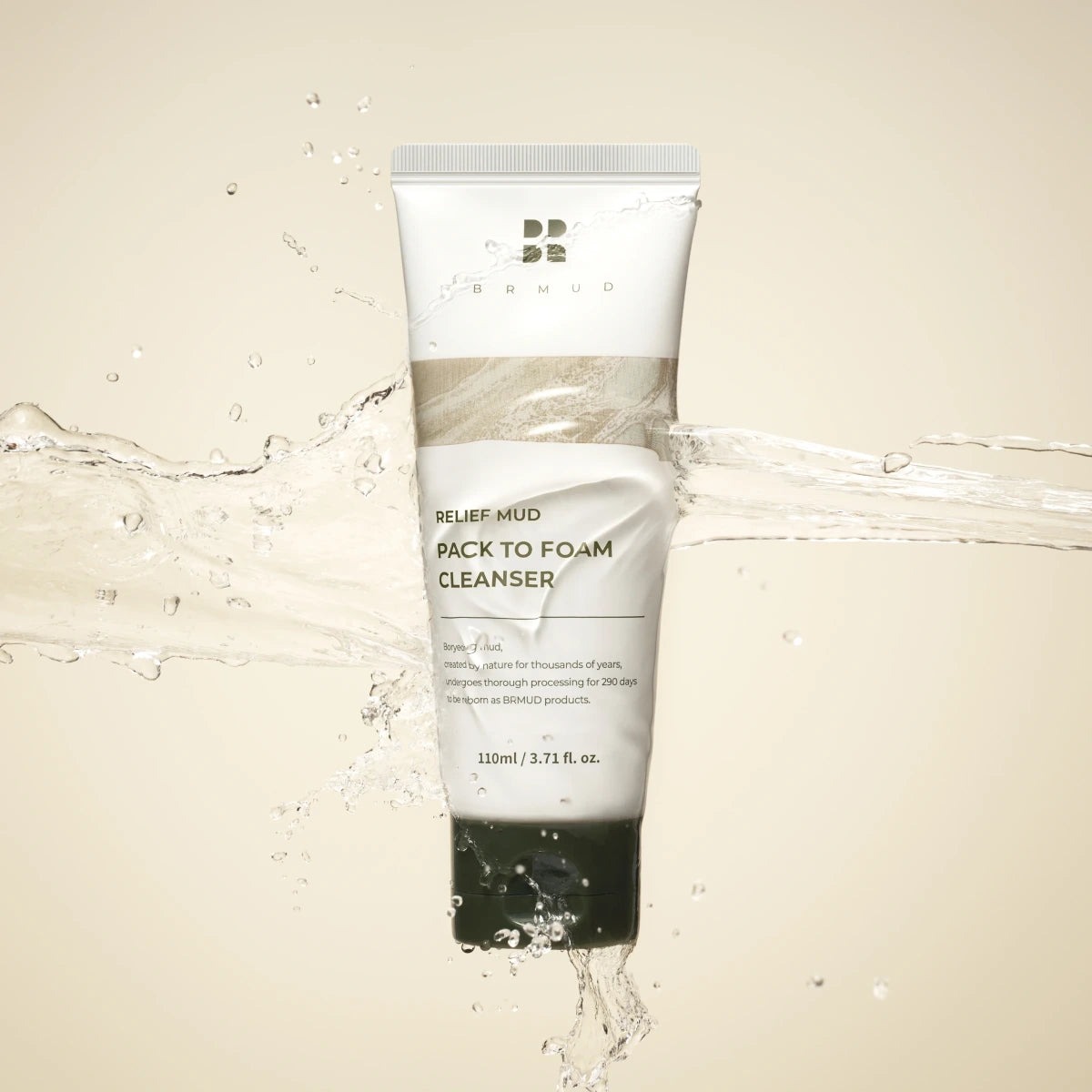 BRMUD Relief Mud Pack to Foam Cleanser 110ml