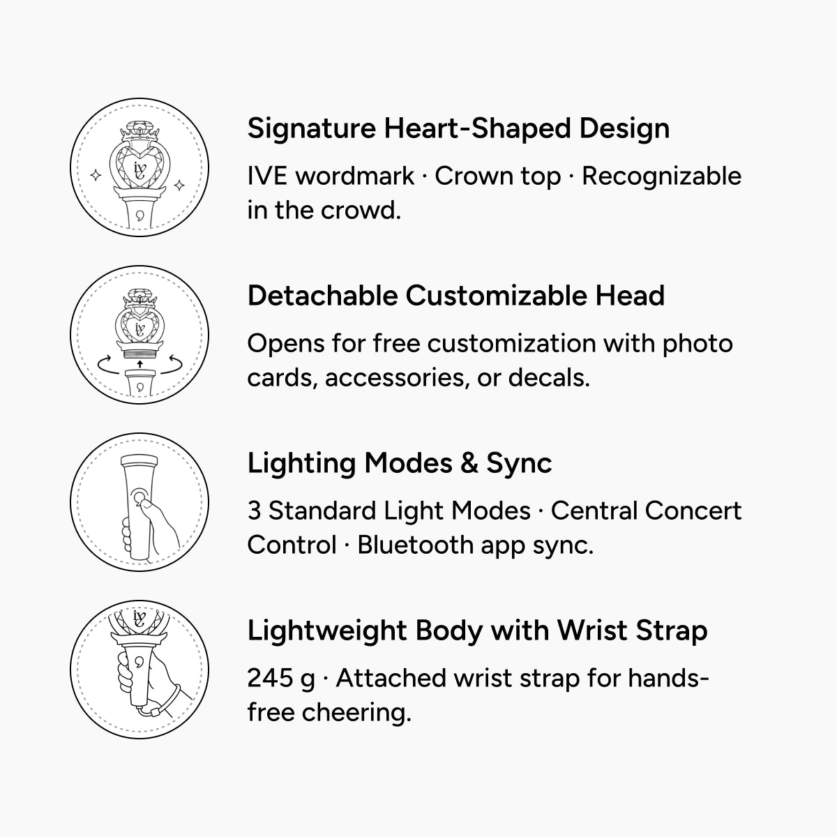 IVE Official Light Stick Ver. 2