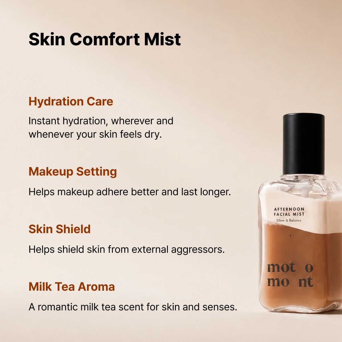 MOTOMONT Afternoon Facial Mist 100ml