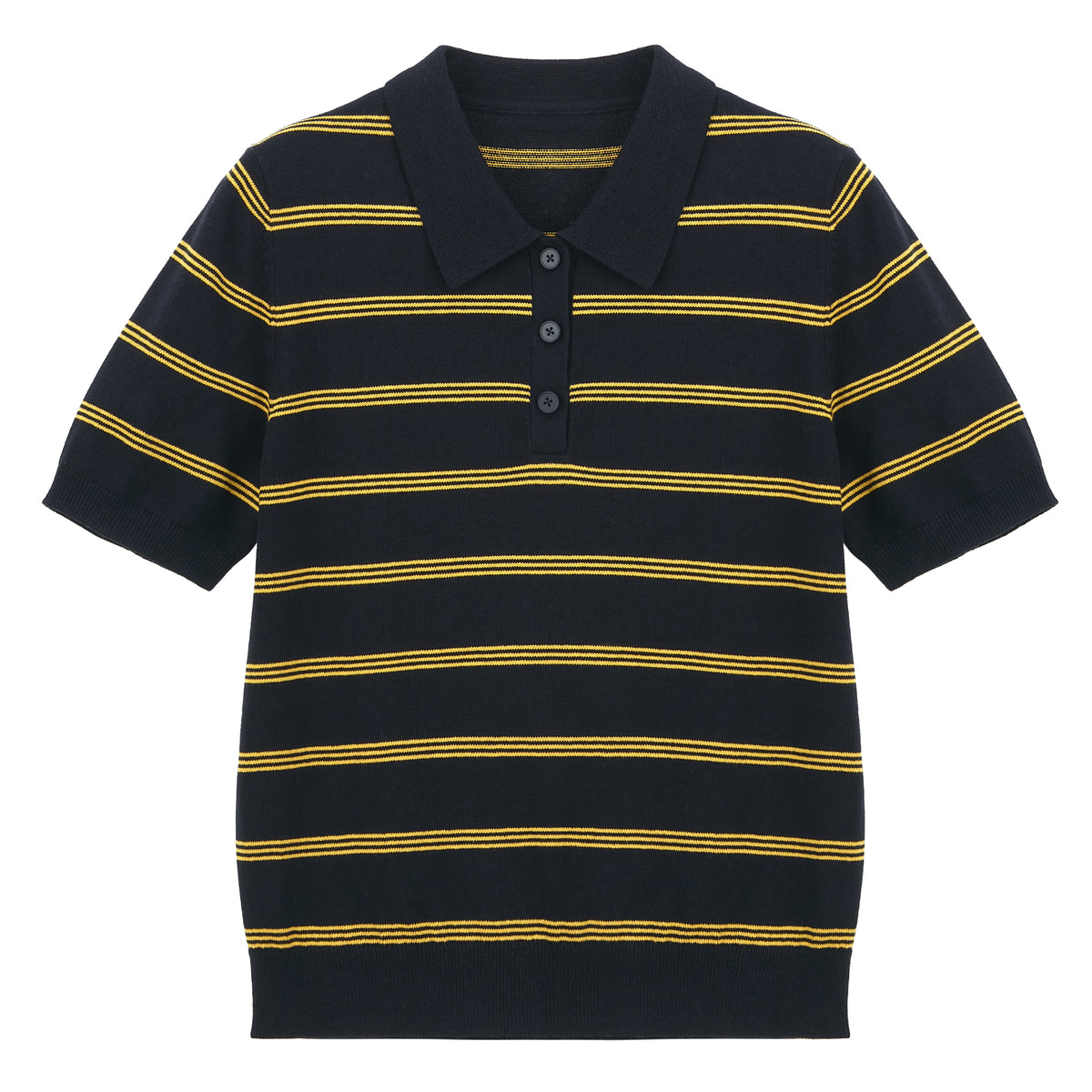 Celebshop Edition Cotton Stripe Collar Knit 3 pcs SET
