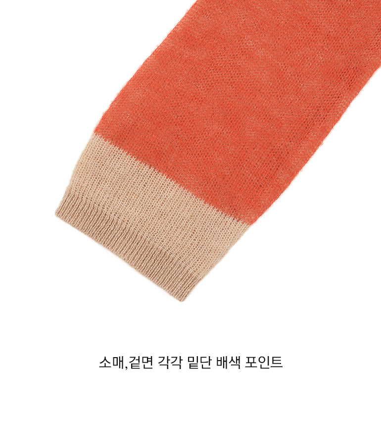 Celebshop Edition Alpaca Layered Cardigan