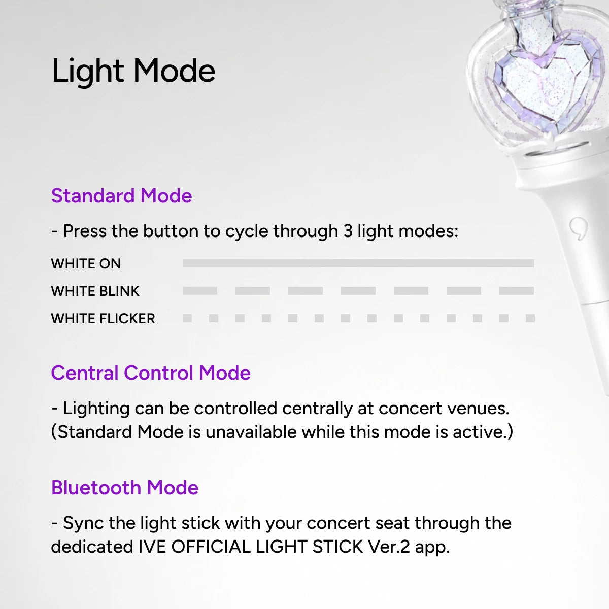 IVE Official Light Stick Ver. 2