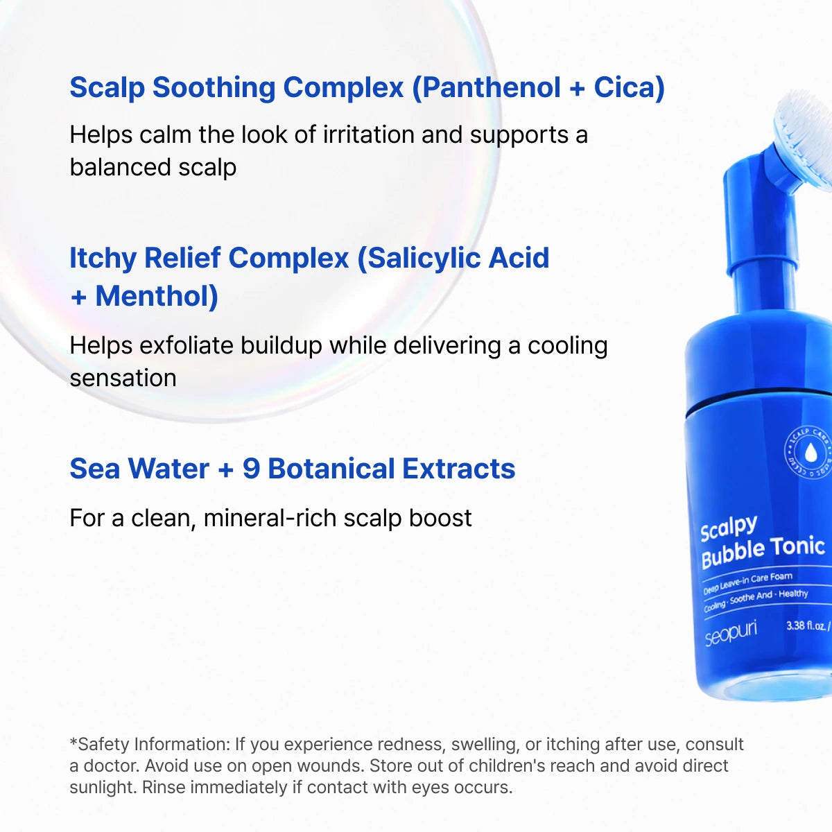 Seapuri Scalpy Bubble Tonic