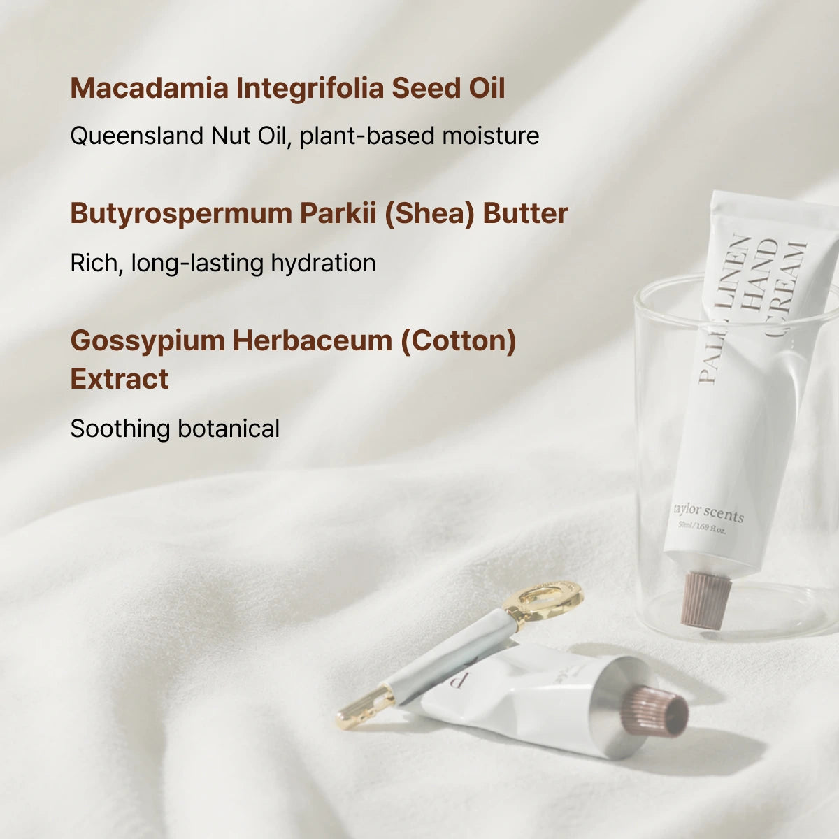 taylor scents Hand Cream 50ml (Pale Linen)