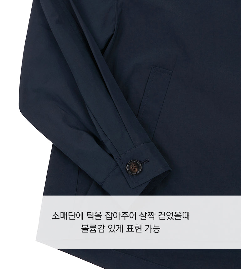 Celebshop Edition Hooded Cape Short Trech Navy