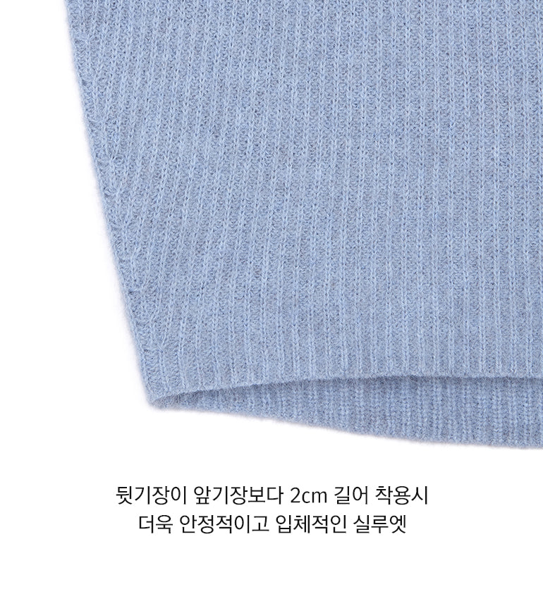 Celebshop Edition Fox Wool V neck Knit