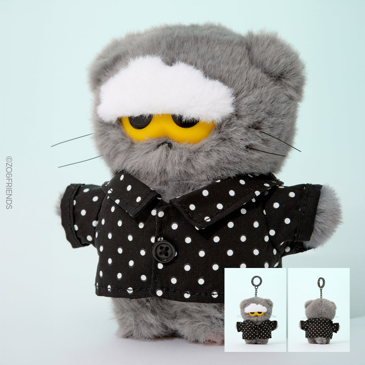 ZO&FRIENDS ZOA RANDOM PLUSH KEYRING CROWN EDITION