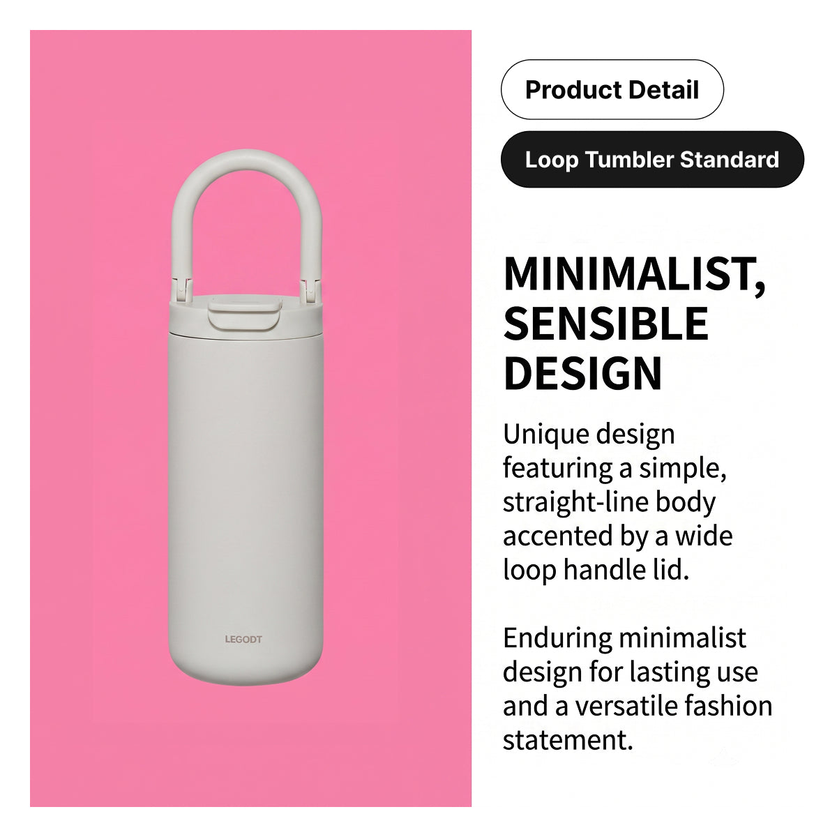LEGODT Loop Tumbler Multi 600ml (Navy)